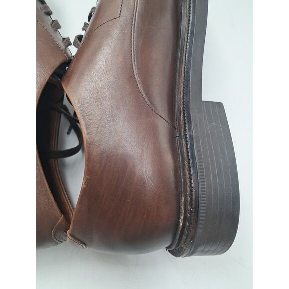 Polo Ralph Lauren Asher Captoe Oxfords Dress Shoes Mens Size 9D Brown Leather main image 12
